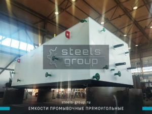фото прямоугольных емкостей промывочных из низколегированной стали в Ессентуках